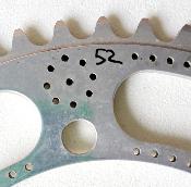 CAMPAGNOLO RECORD CHAINRING - 52  - Plateau  BCD 144