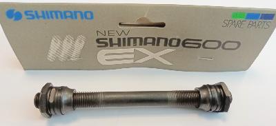SHIMANO NEW 600 EX FRONT HUB AXLE - Axe de moyeu avant