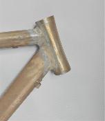 "NOS" ALLOY WHISBONE CARBONE RACE FRAME - Cadre course neuf alu arrière carbone