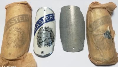 MASTER HEAD BADGE - Plaque de cadre alu