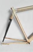 "NOS" ALLOY WHISBONE CARBONE RACE FRAME - Cadre course neuf alu arrière carbone