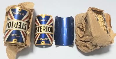  ASTERION HEAD BADGE - Plaque de cadre alu