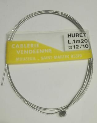 2 BRAKES CABLES TRANSFIL FREIN -2 Cables de frein 1.20m 12/10