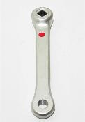 STEEL CRANKSET ARM 170 - Manivelle Gauche acier clavette 9/16