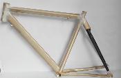 "NOS" ALLOY WHISBONE CARBONE RACE FRAME - Cadre course neuf alu arrière carbone